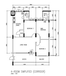Blk 619 Yishun Ring Road (Yishun), HDB 4 Rooms #154020152